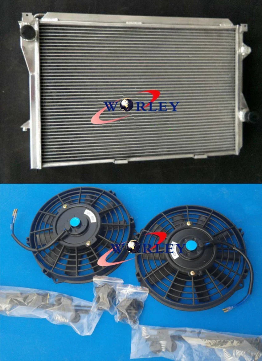 Aluminum Radiator + FAN for BMW E38 528i 540i 740i 750iL 850iL (1994-1999)