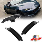 2X Smoked Lens Front Side Marker Lights for Mazda MX-5 Miata (2016–2022)
