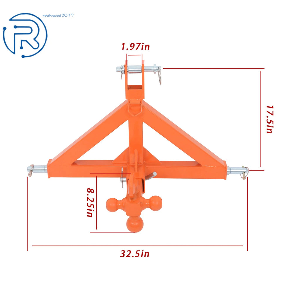 2" Trailer Hitch Receiver for Kubota Tractor