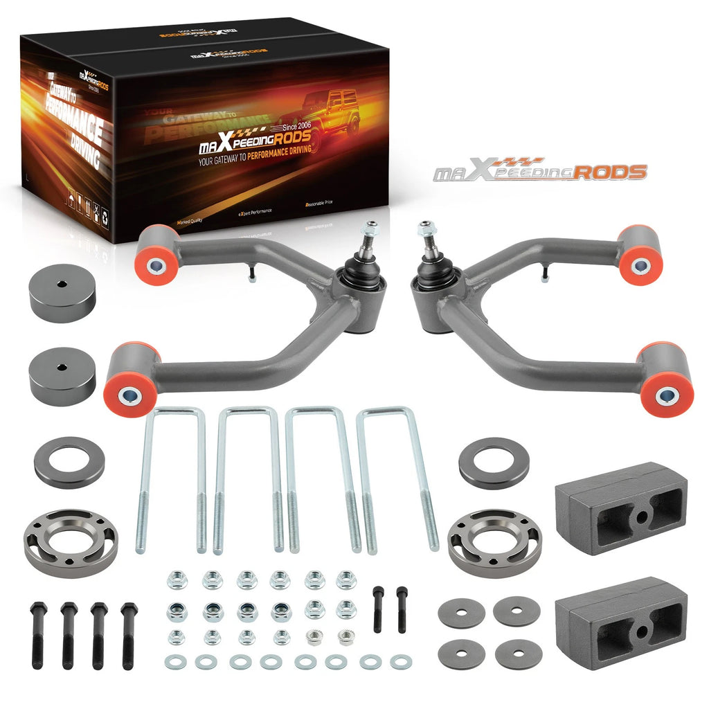 2 Inch Lift Leveling Kit for Silverado Trail Boss Sierra AT4 1500 4WD (2019–2024)