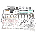 Set of 4 Pistons & Timing Chain Kit for Audi VW Jetta GTI A4 Q5 (CCTA, CAW, CAE, CDN)