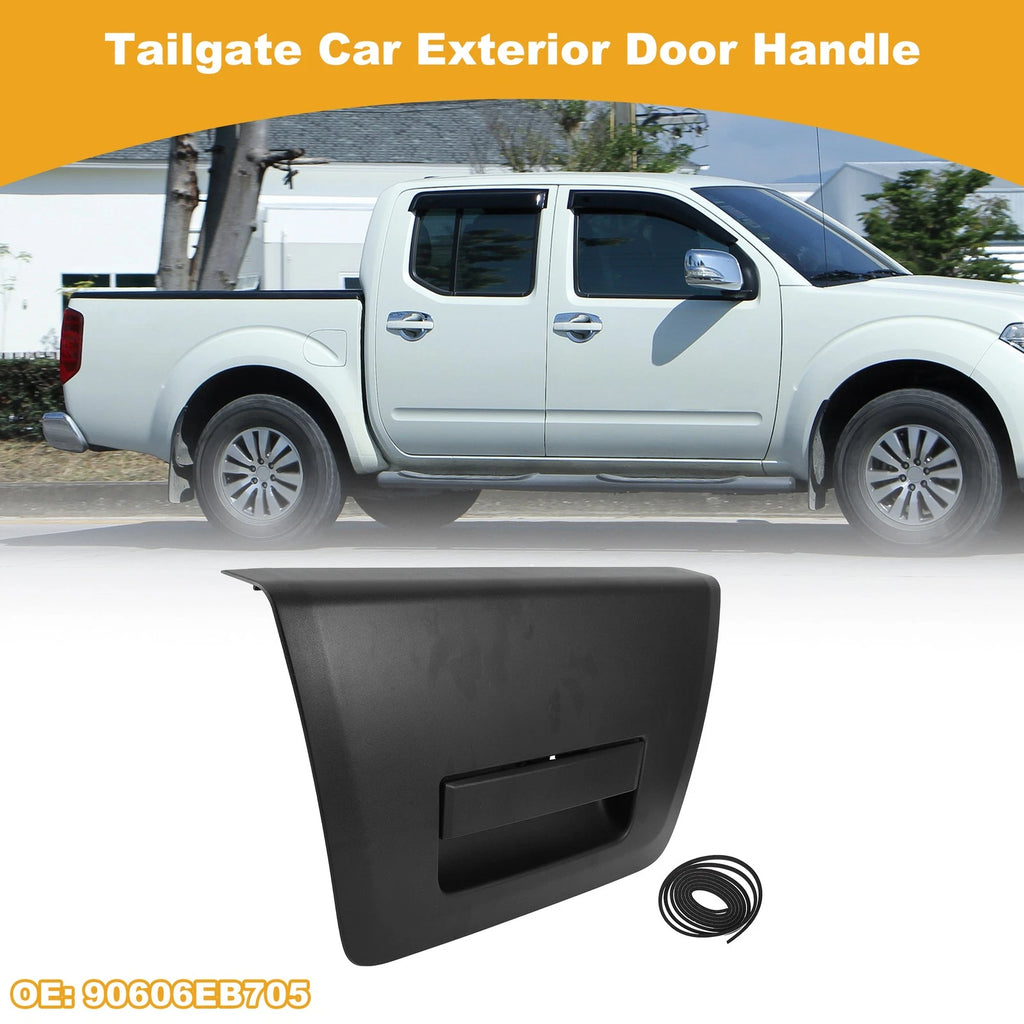Rear Door Handle for Nissan Frontier (2005–2023) No. 90606EB705 Black ABS