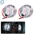 2X 3" Round LED Stern Transom Lights for Marine Boat