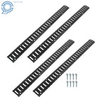 Set of 4 E-Track Tie-Down Rails for Various Models