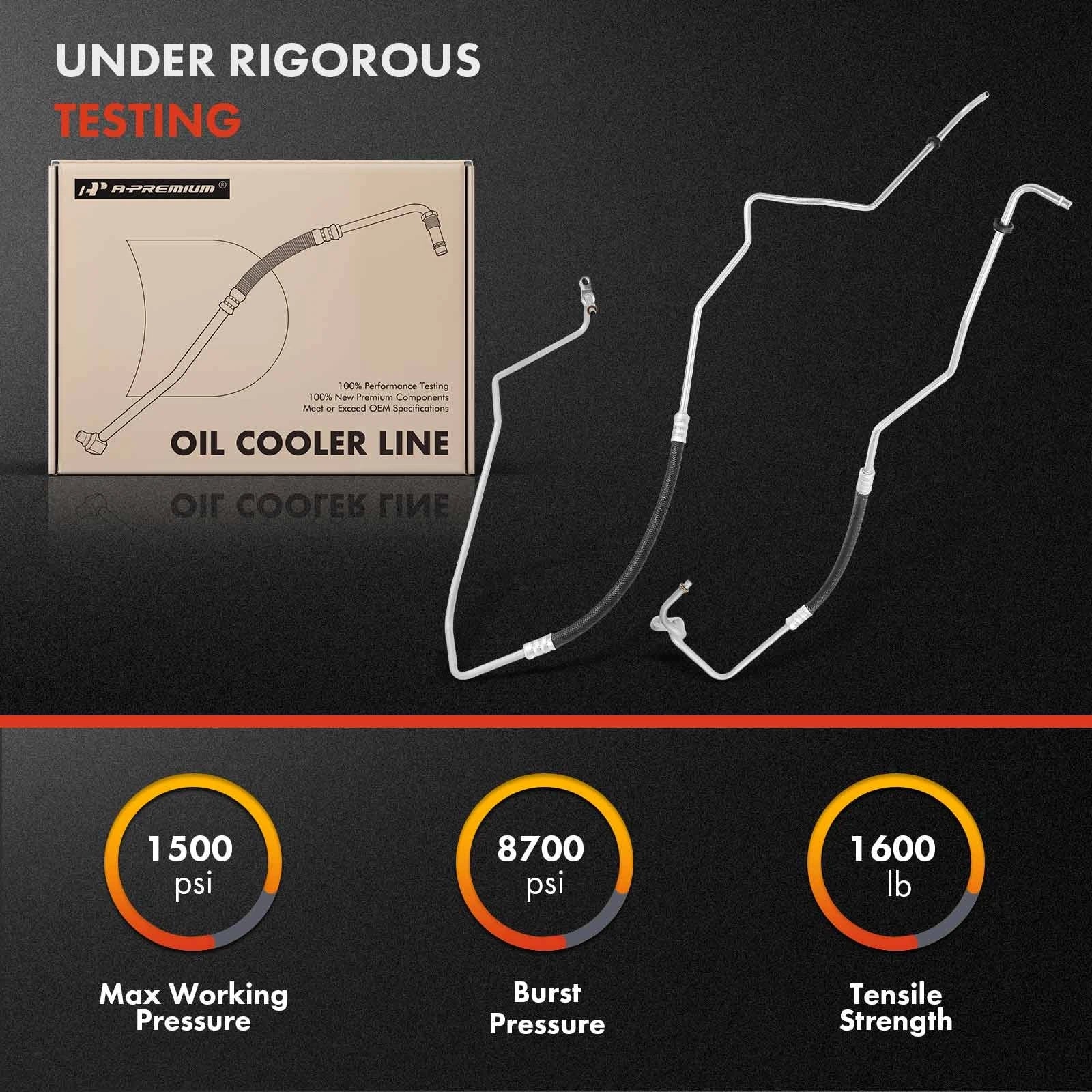 Engine Oil Cooler Line for Buick Encore (2015)