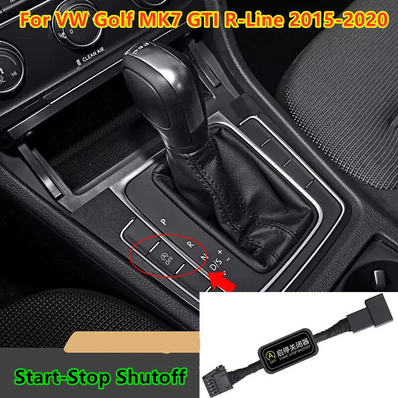 Cable Shutoff Auto Start Stop Engine Off Cancel for VW Golf MK7 GTI R-Line (2013–2020)