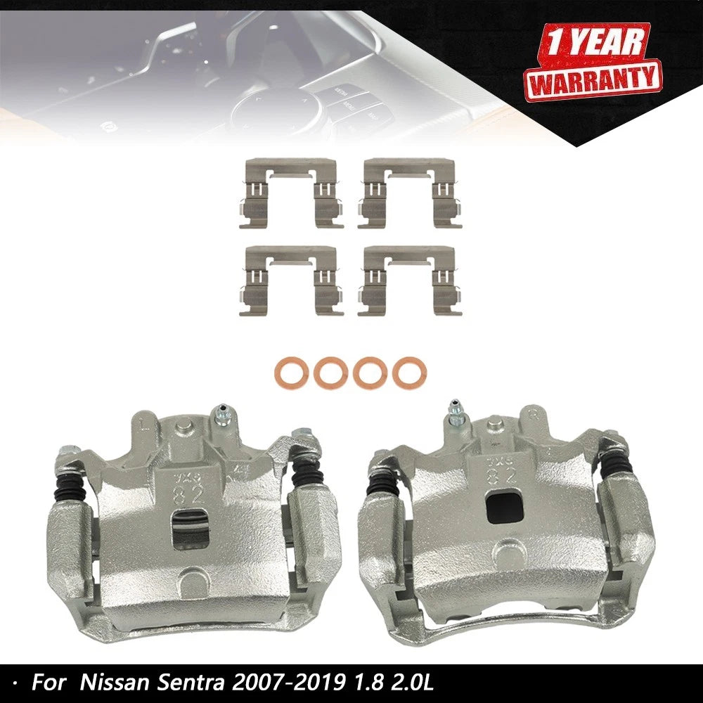 Disc Brake Caliper Set for Nissan Sentra (2007–2019)