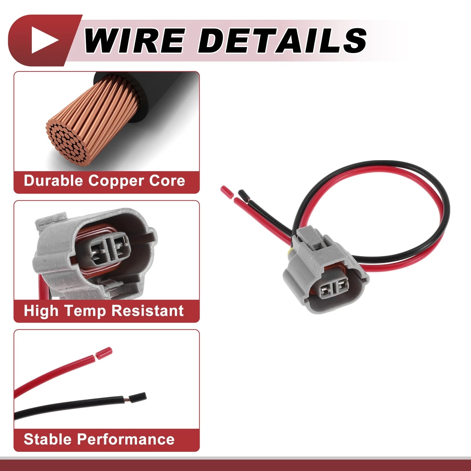 License Plate Light Socket Wiring for Toyota Corolla (1998–2002) No. 9007560005