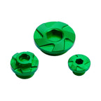 Green Billet Engine Plug Kit for Kawasaki KX250 KX250F KX450 KX450F (2009–2020)