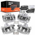 Front and Rear Ceramic Brake Pads and Calipers for Nissan Xterra Frontier (2000–2015)