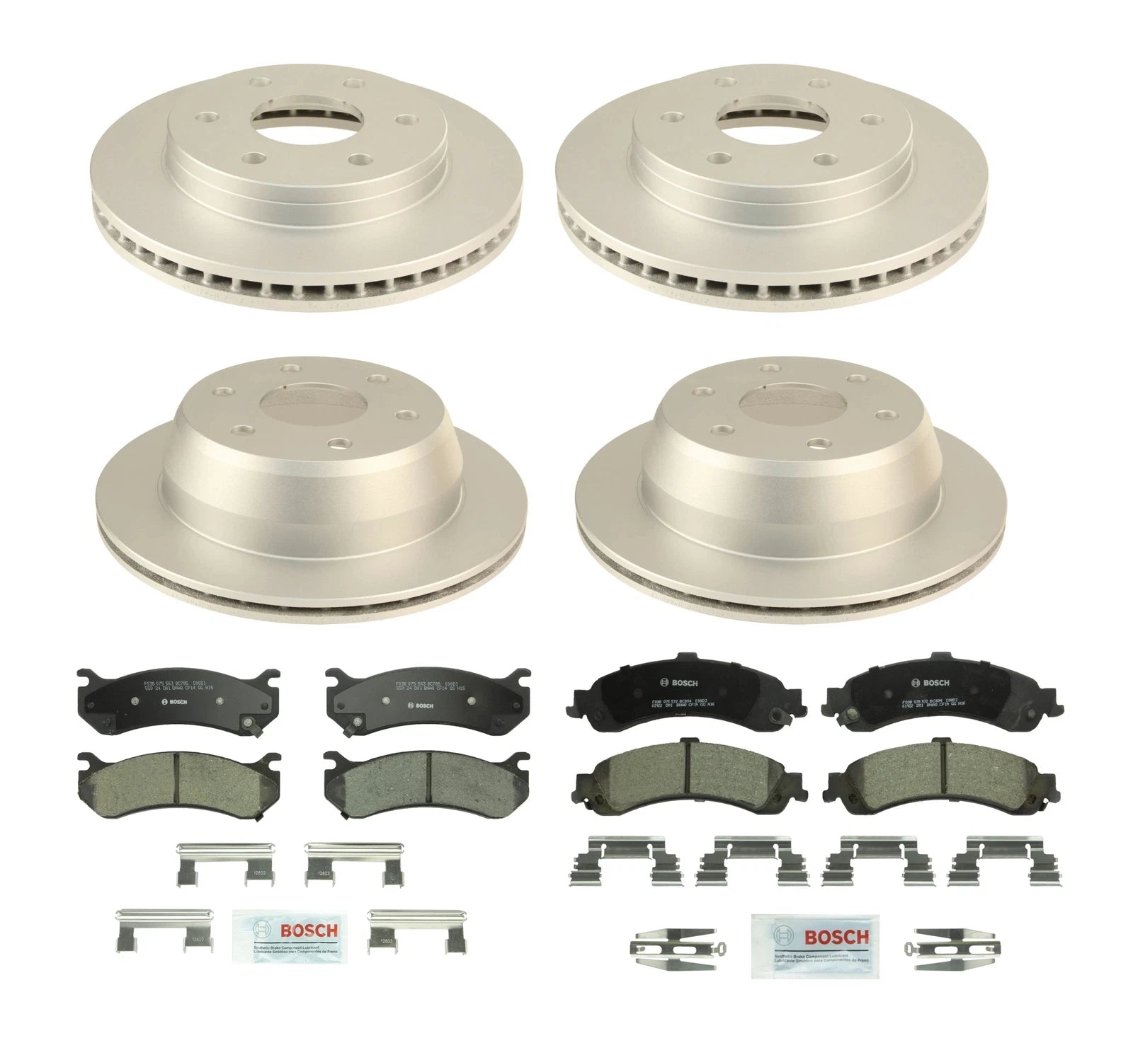 Brake Kit Disc Rotors Pads for Cadillac GMC (304mm & 324mm)