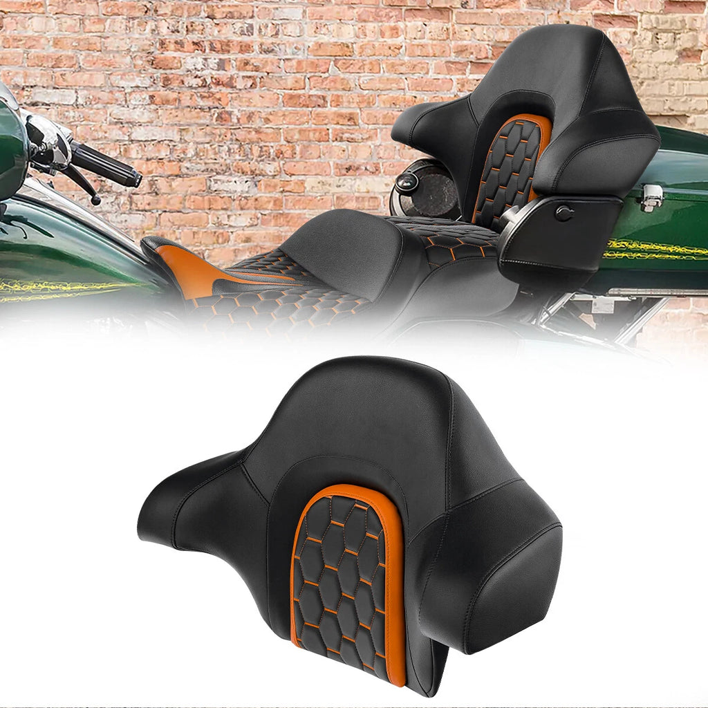 Backrest Pad for Harley Touring Street Glide (2014–2025)