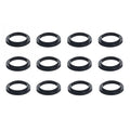 12 Wiper Seals for JCB Backhoe Loaders (4C444, 4CX444, Super, 3CXS-PC)