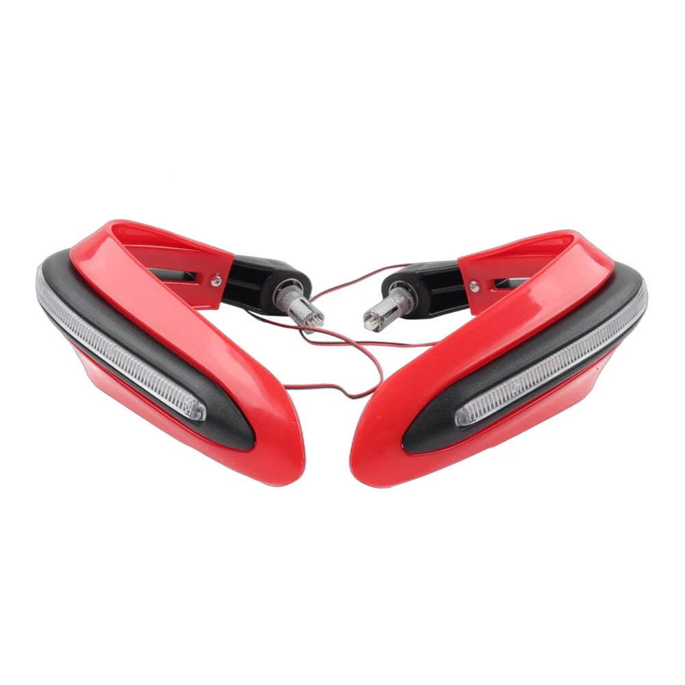 7/8" Motorcycle Handguard with LED Light for Universal Fit Dirt Bike ATV