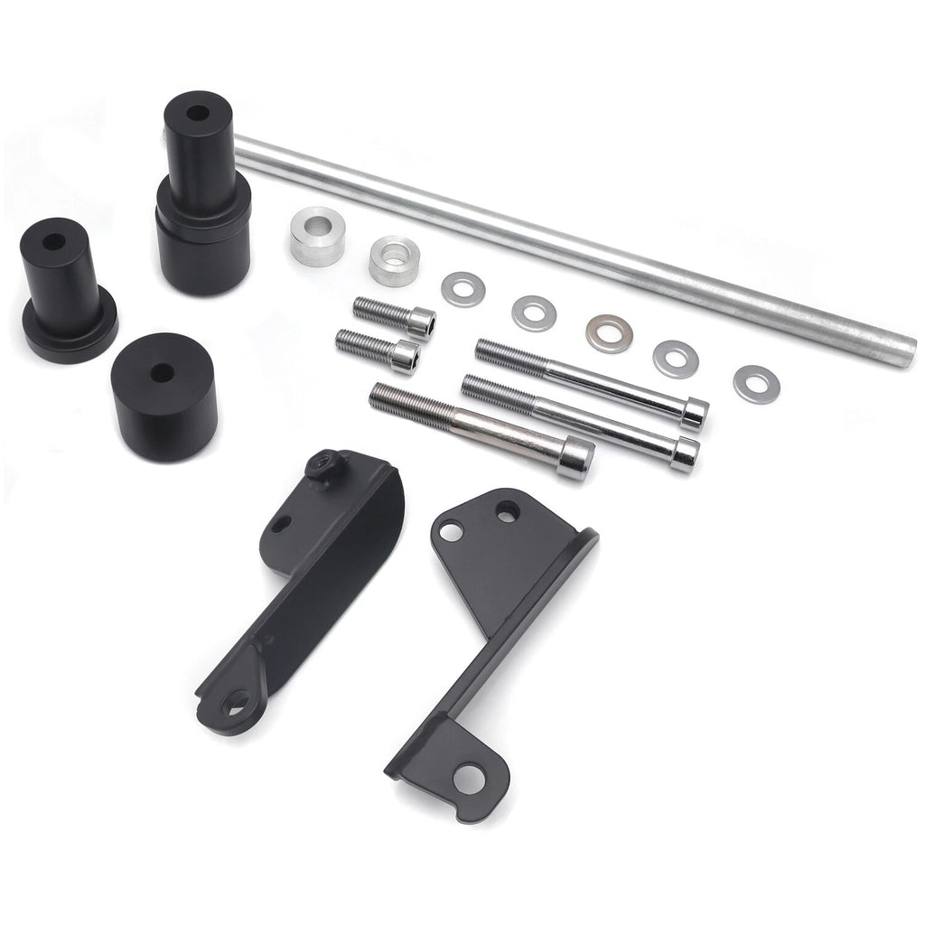 Frame Slider Mounting Bolts for Honda CBR600RR (2003–2006) - Black