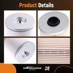 Set of 6 Fuel Water Separator Filters for Davco 382