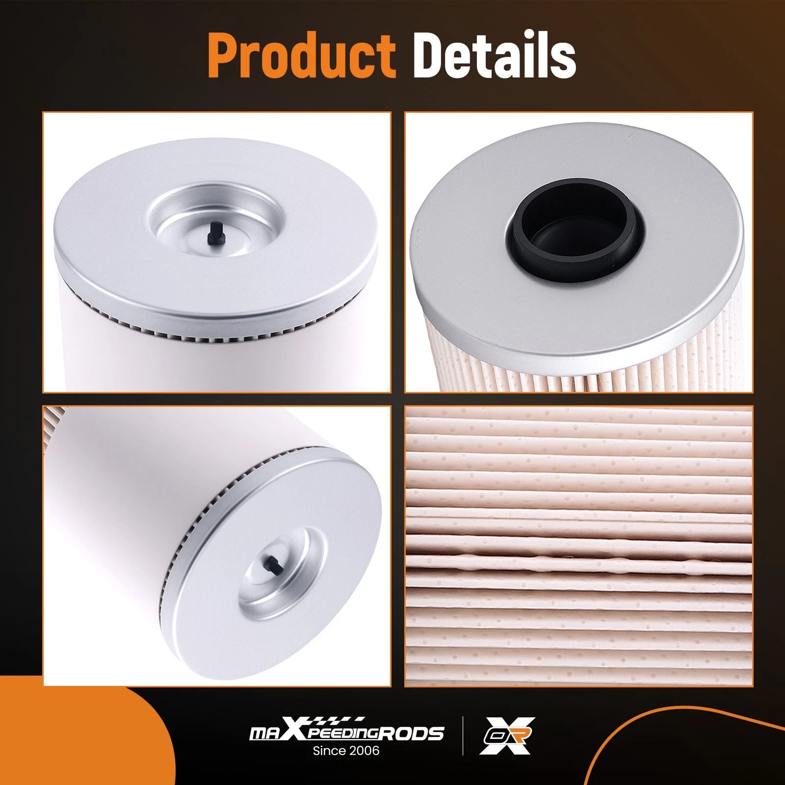 Set of 6 Fuel Water Separator Filters for Davco 382