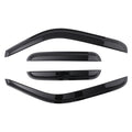 Vent Rain Guards Deflector for Chevy Silverado 1999-2006 Extended Cab Black 4Pcs