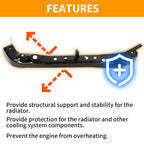 Upper Radiator Side Core Support Bracket LH for Nissan Altima (2013–2023)