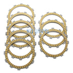 Clutch Friction Plate Kit for Yamaha XV700 Virago (1984–1987) / XV750 Virago (1992–1998)