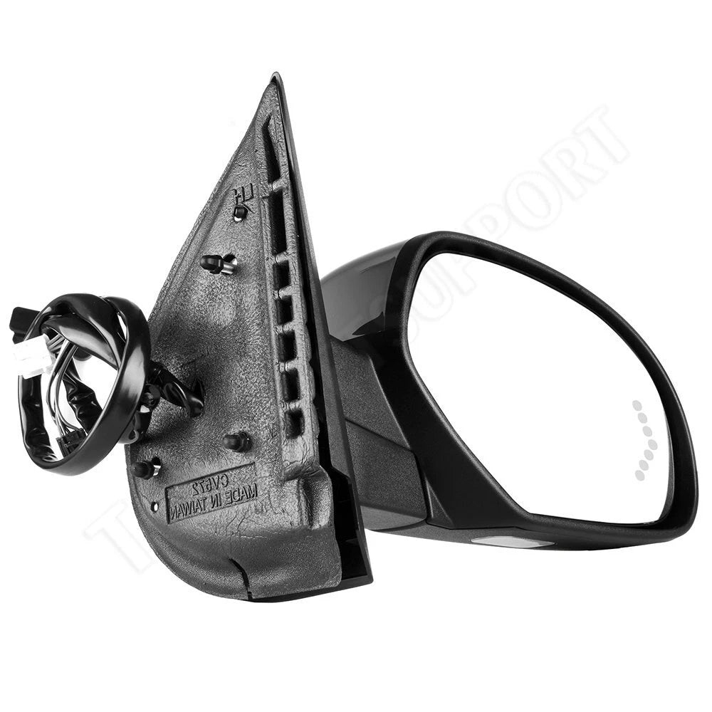 Power Fold Heated Side Mirror with Chrome for Chevy GMC (2007–2013)