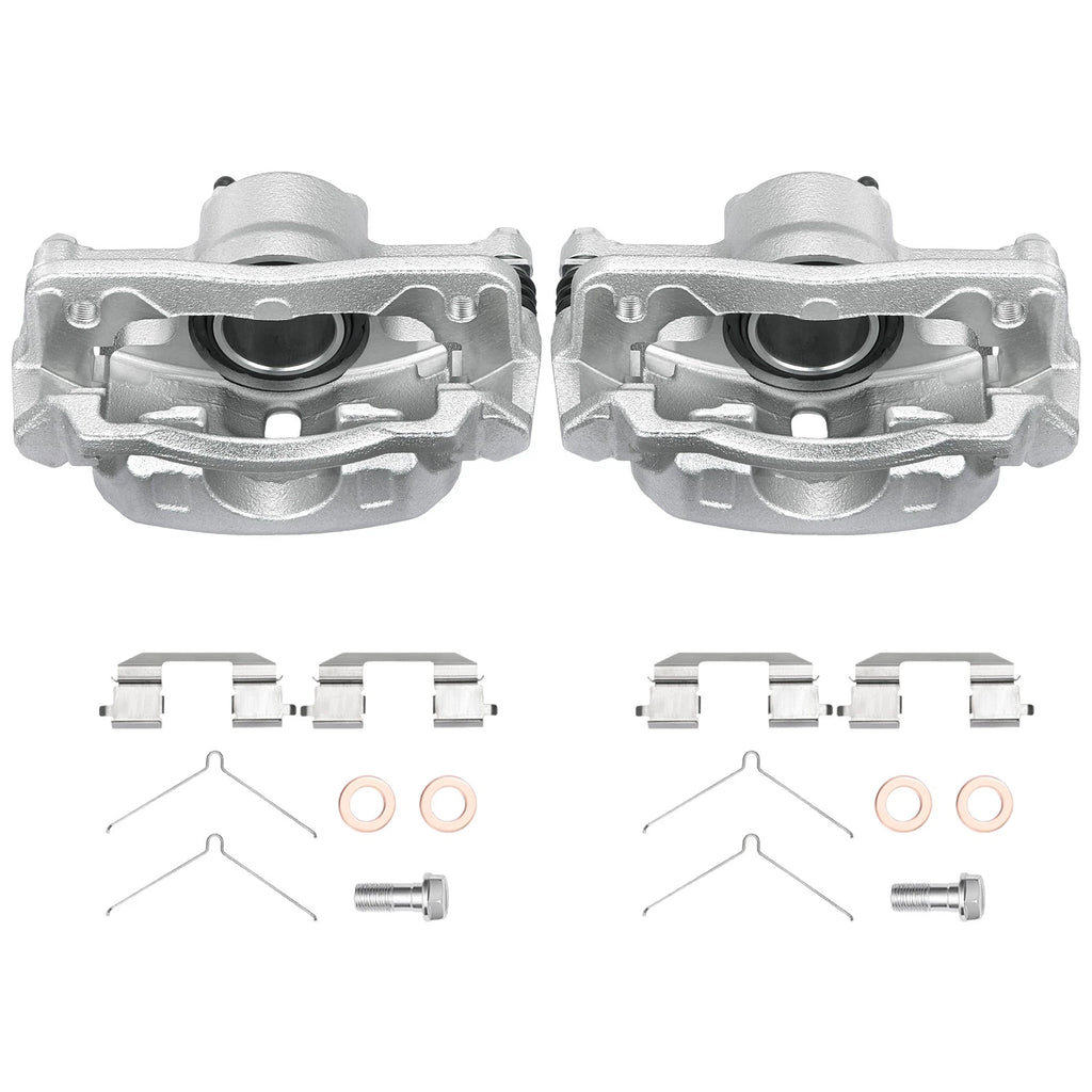 Front Left Right Brake Calipers with Bracket for Honda Civic (2012–2015)