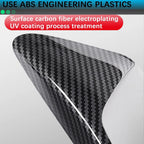Carbon Fiber Side Fender Camera Vent Cover Trim for Tesla Model 3/Y