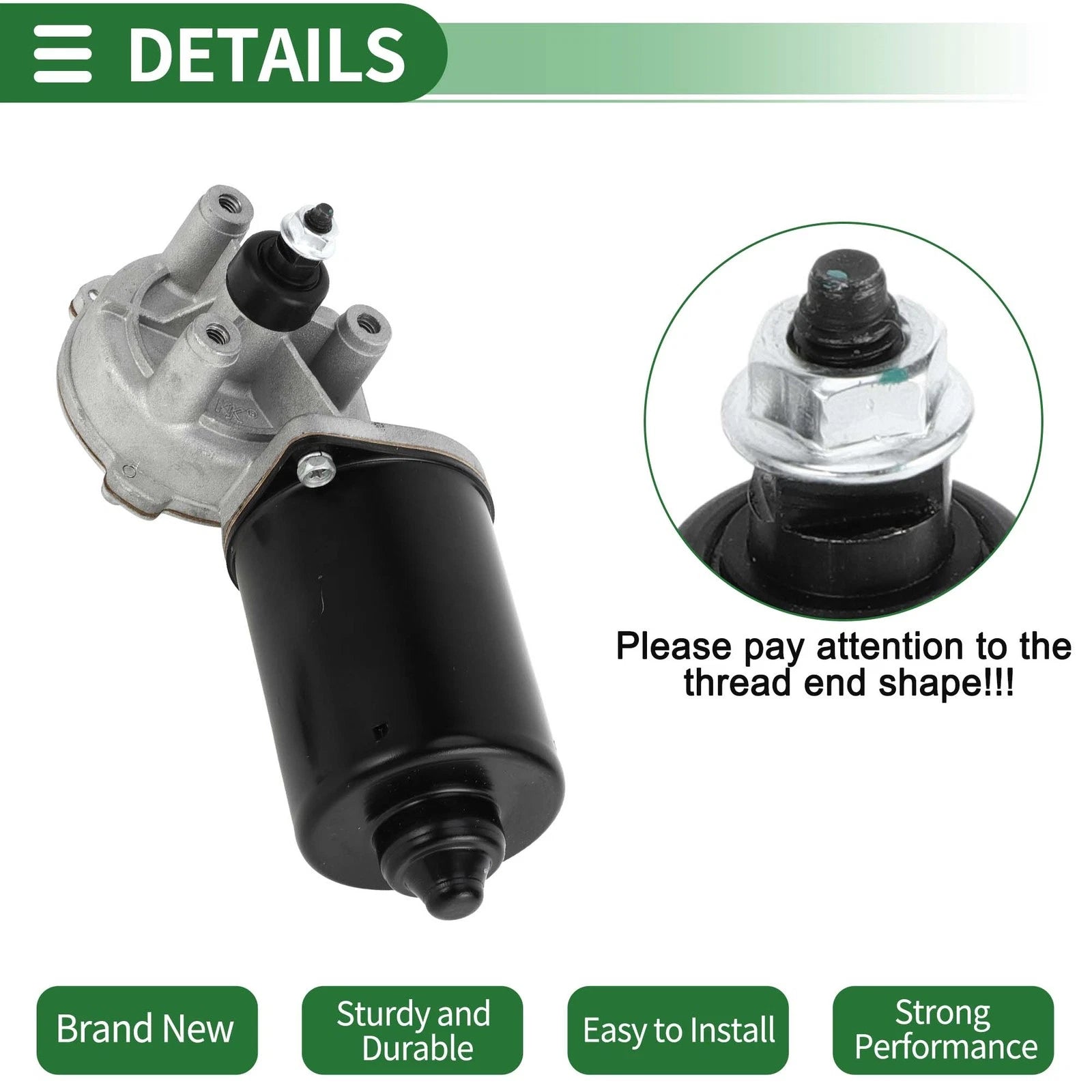 Front Windshield Wiper Motor for Dodge Dakota (1989–1996) No.4389131/4584260/55155043