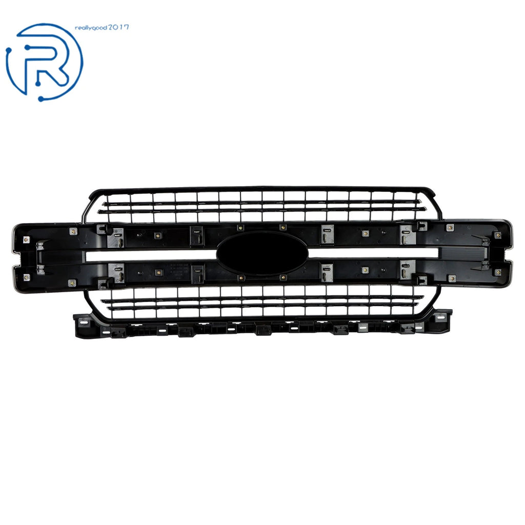 Front Grille for Ford F150 Lariat (2018–2020) Gloss Black Lariat Style