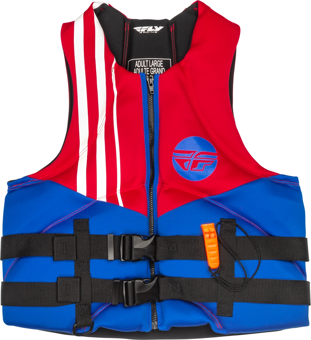 Neoprene Flotation Vest for Watercraft Safety (X-Small)