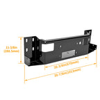 Front Bumper Winch Mount Plate for GMC Sierra 1500 2500 3500 HD Classic (2007–2014)