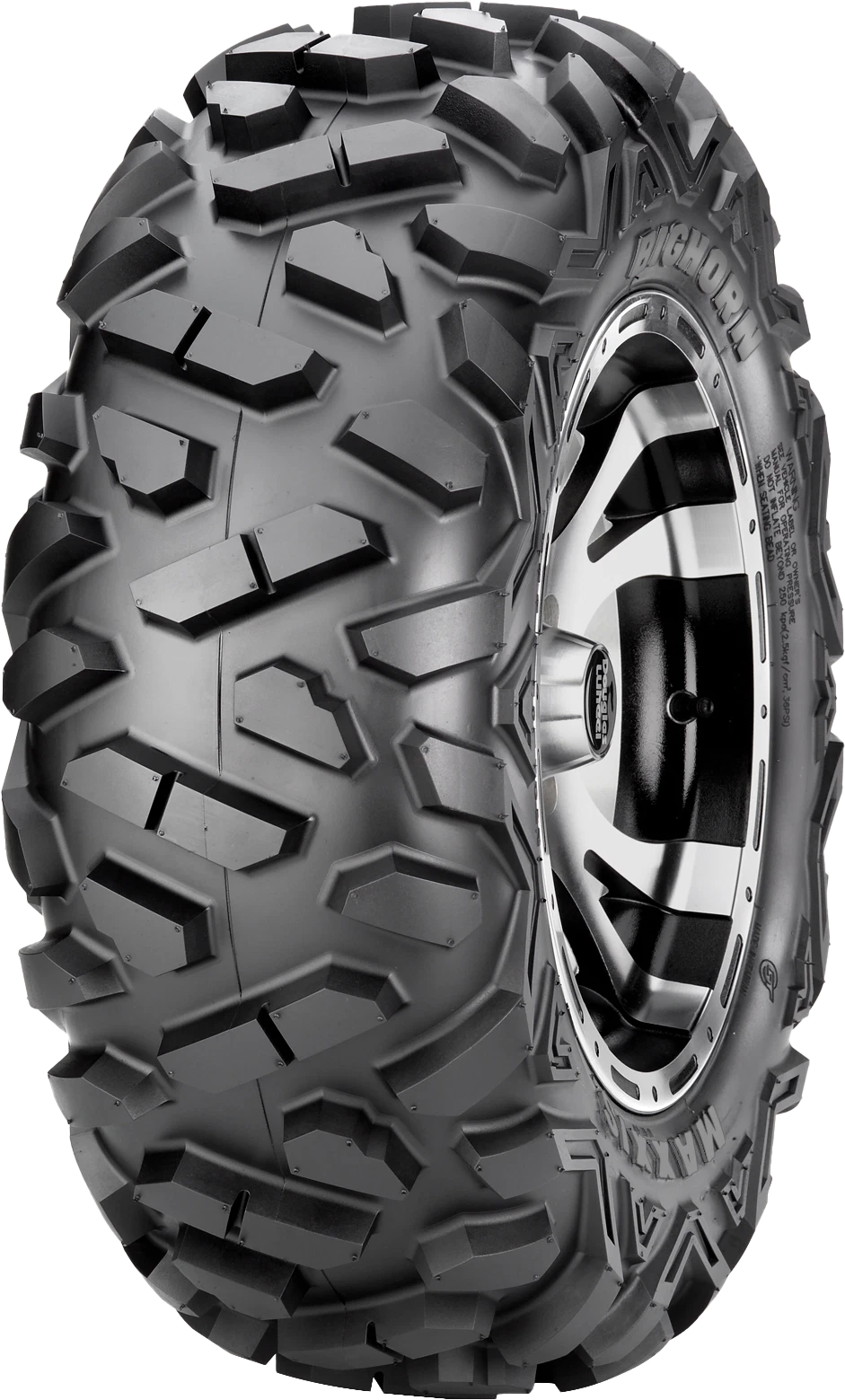 Maxxis Bighorn Tire 25x8R12 for ATV/UTV (Radial, 340 lbs Load)