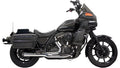Bassani 2 into 1 Road Rage Exhaust System for Harley Davidson FXR (1982–1994)