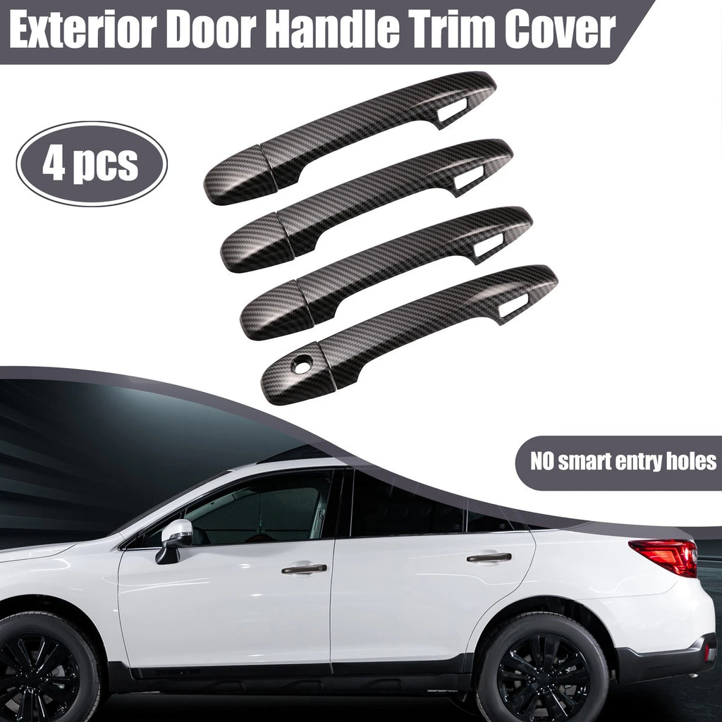 Set of 4 Exterior Door Handle Covers for Subaru Outback Legacy WRX Forester (2015–2022)