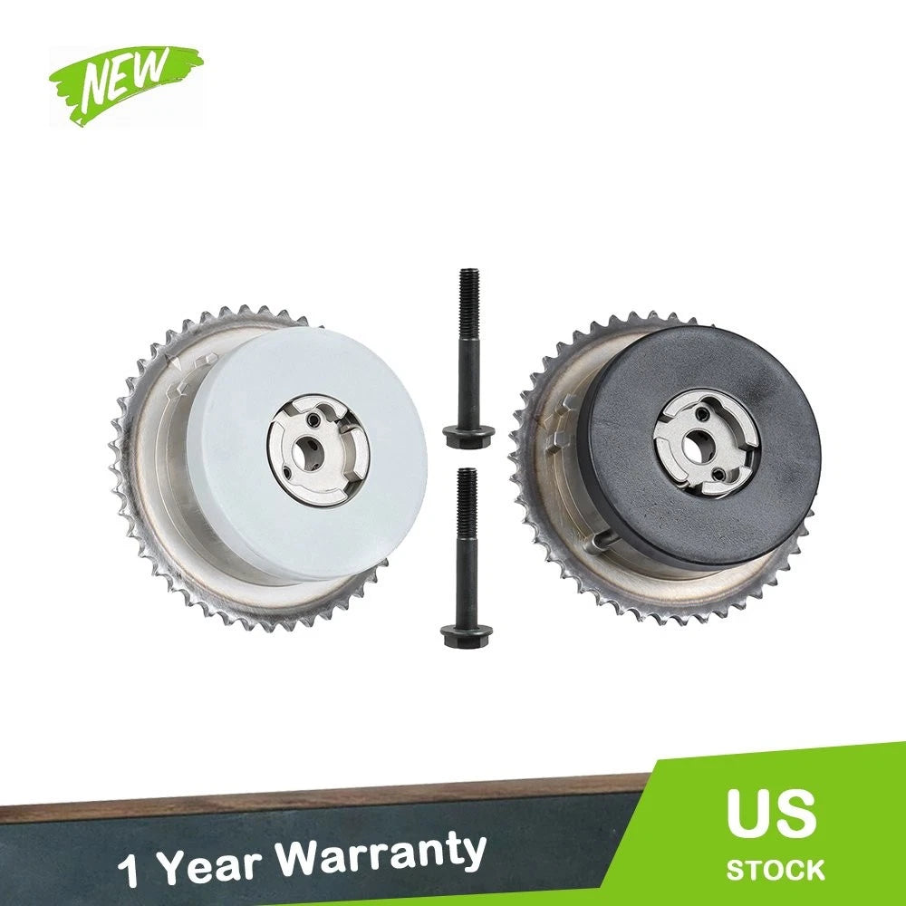Set of 2 VVT Cam Phasers for GMC Buick 2.0 2.4L (YYYY–YYYY)