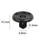 Trim Panel Clips 100pcs for Toyota