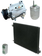 AC Compressor Kit With Condenser Replacement for Ford Thunderbird 3.9L (2004–2004)