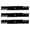 3 Pack Gator G5 Blades for Cub Cadet M50-KHS & Z-Force 50 (592-015)