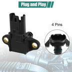 Intake Manifold Pressure MAP Sensor for BMW 135i (2008–2013) 13627585493 13627551429