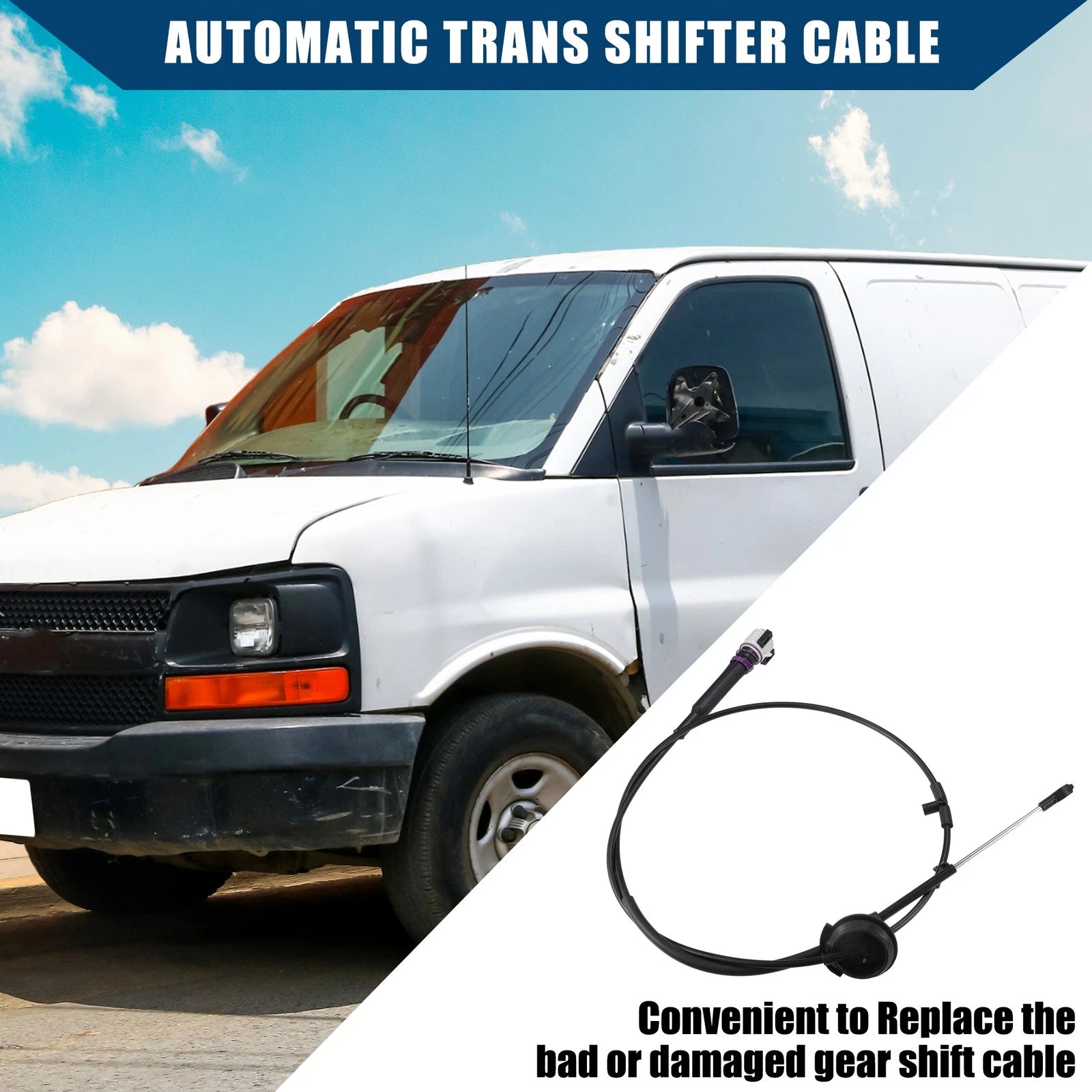 Automatic Transmission Shift Cable for Chevy Express 1500 (2003–2014) 724117022860