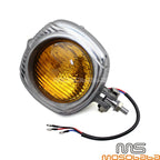4.5" Vintage Yellow Lens Headlight for Harley XL883N FLTRX FLHR