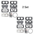 2X Carburetor Overhaul Kit for B&S 499812 699734 699735 792456 797890