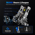 NOVSIGHT LED Headlight Bulbs Kit for - 70W 6500K
