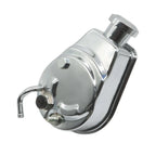 Power Steering Pump for Chevy SB BB 350 454 (Chrome, 5/8" Key Way)