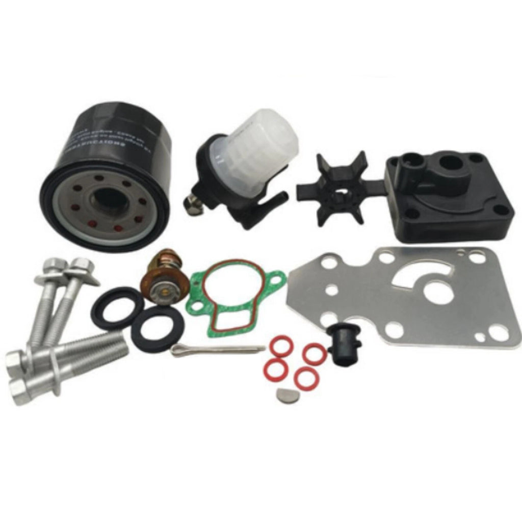 Maintenance Kit for Yamaha 4 Stroke 9.9/15HP F9.9C F15A (1999–2023) 66M-12411 63V-44352