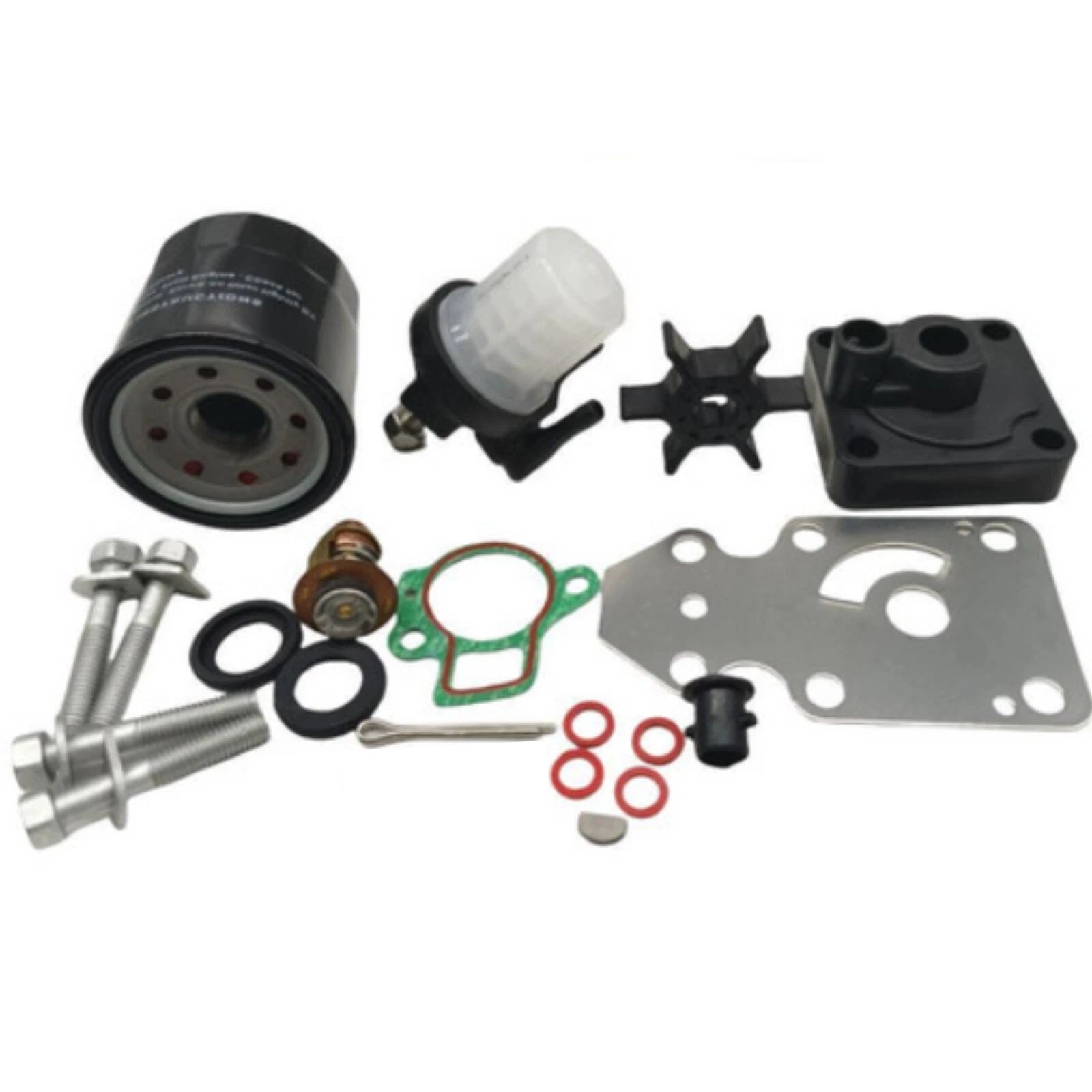 Maintenance Kit for Yamaha 4 Stroke 9.9/15HP F9.9C F15A (1999–2023) 66M-12411 63V-44352