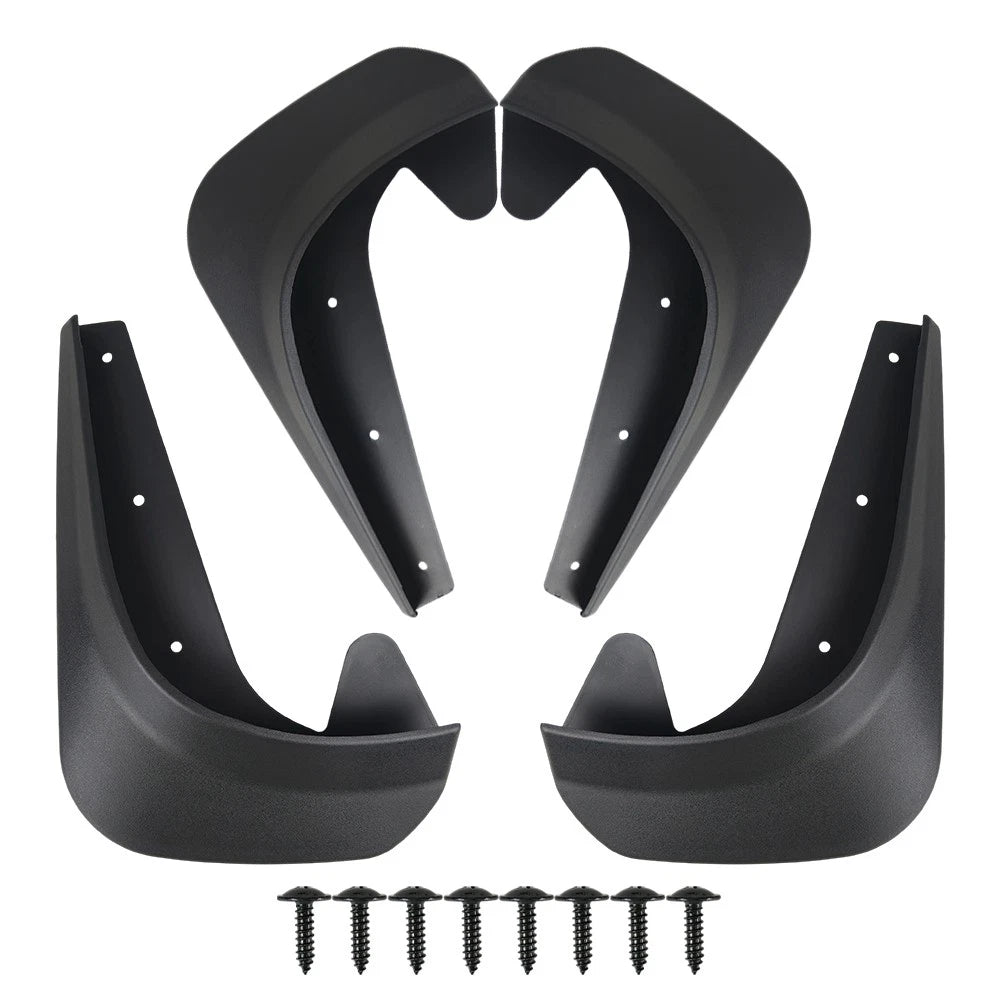 Set of 4 Mud Flap Splash Guards for Dodge Challenger (2008–2023)
