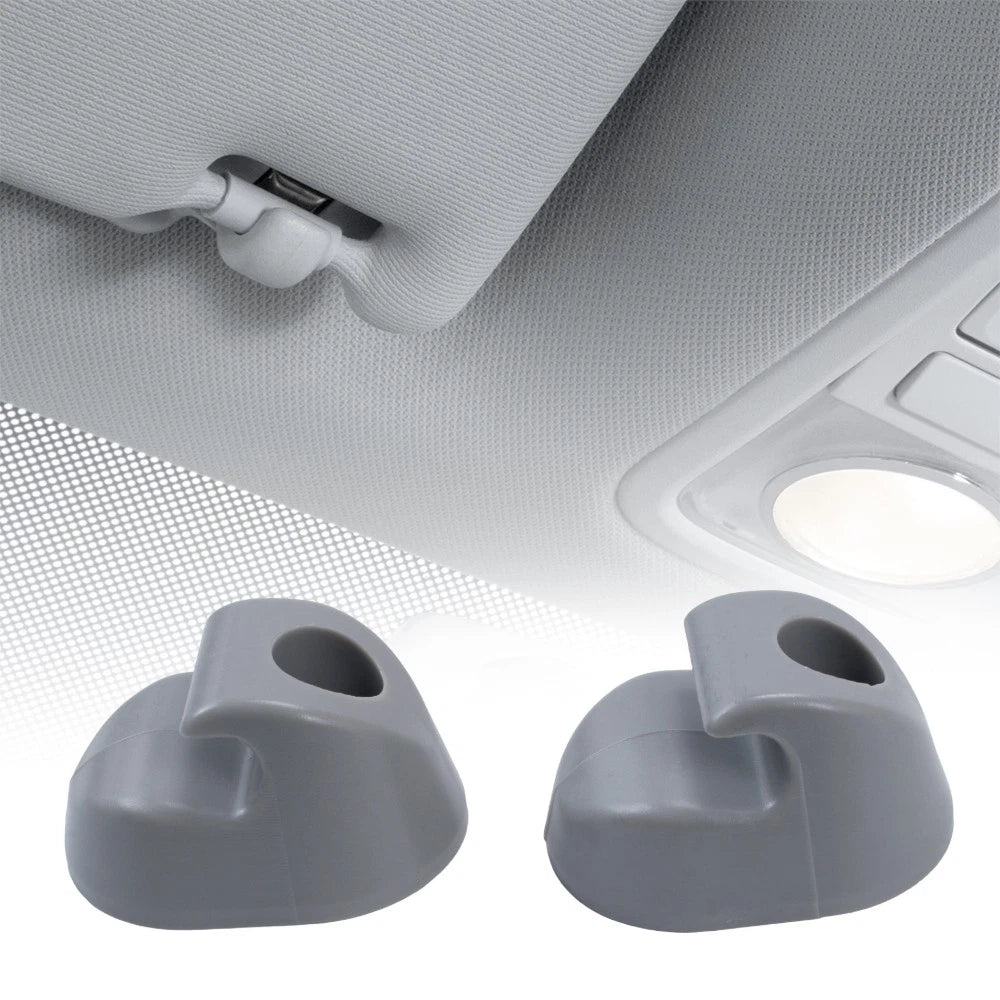 2X Sun Visor Clip S16-1023-661 F01377-2 for Kenworth Peterbilt