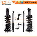 Complete Strut Spring Sway Bar Rear Shocks for Nissan Titan (2004–2015)