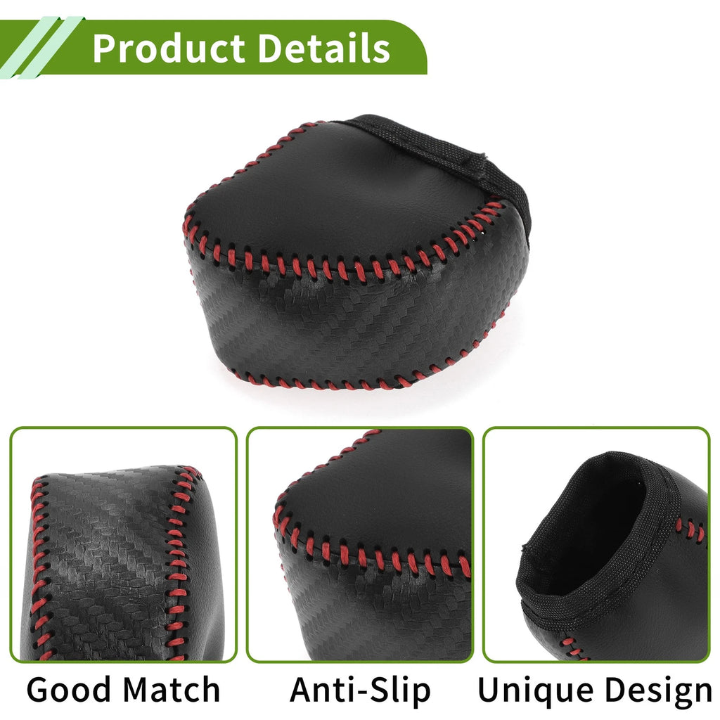 1 Pc Gear Shift Knob Cover for Lexus NX250 (2022–2023) Carbon Fiber Red